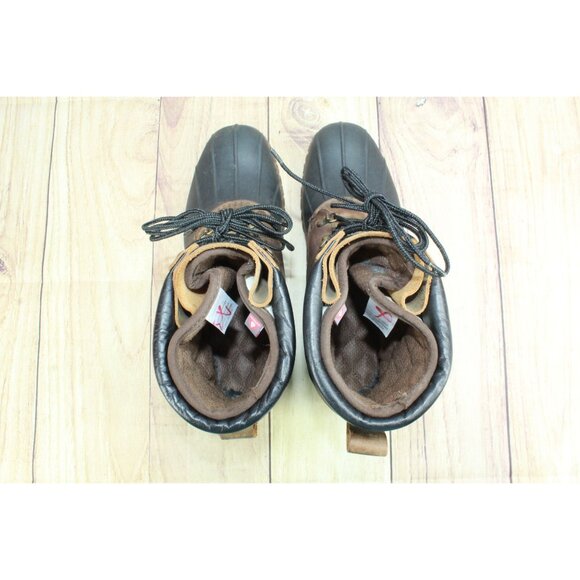 LL Bean Bean Boots 8" Goretex Insulated Choco Brown Leather Size 10 M - Picture 9 of 11